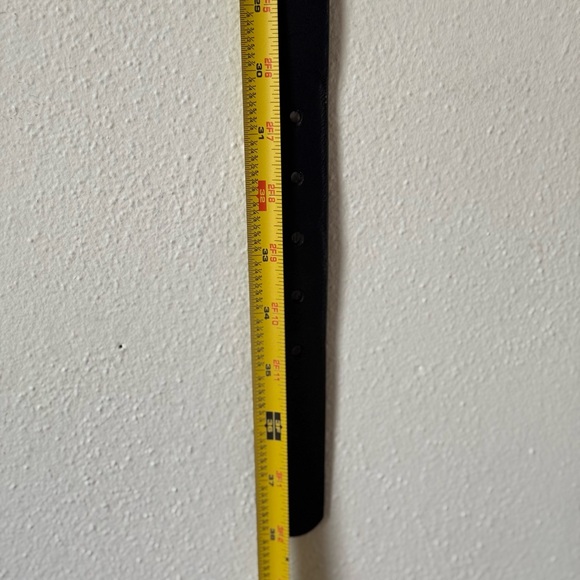 Fossil Black Belt with Tortoiseshell Gold-Tone Buckle Sz small - Picture 6 of 11